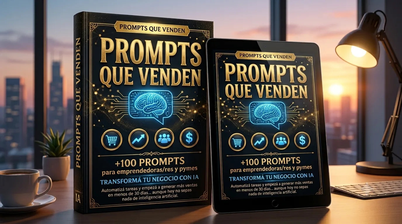 +100 Prompts que venden + 4 Bonos gratis
